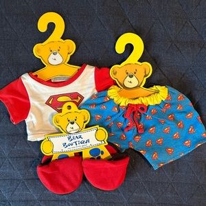 Build-A-bear Superman pajama set (In great condition)